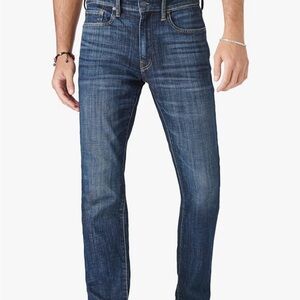 Lucky Brand Blue Slim Jeans with Natural Fading